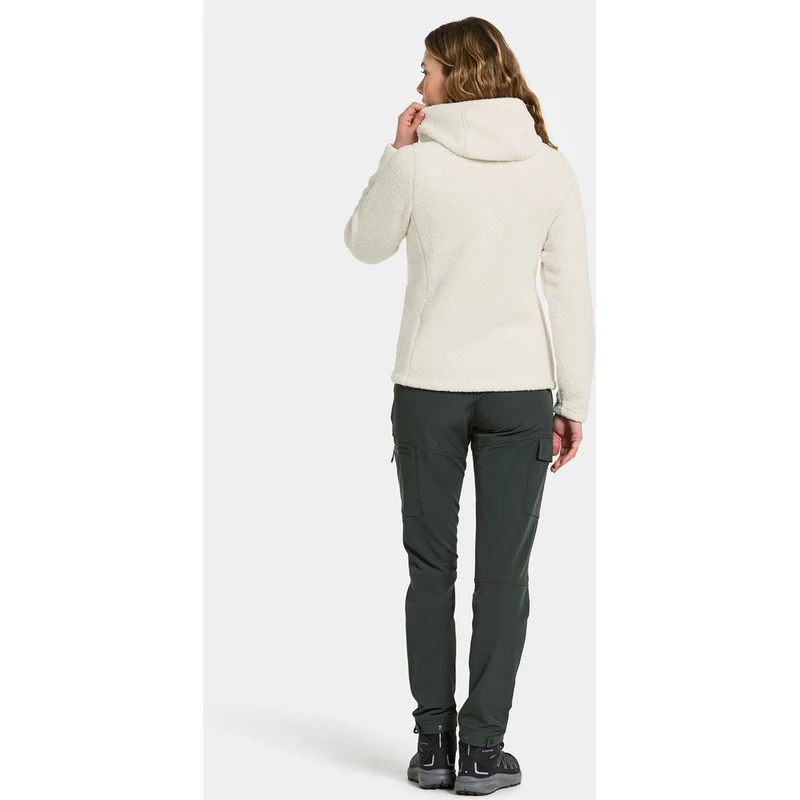 Didriksons Anniken FZ 2 Damen Fleecejacke shell white