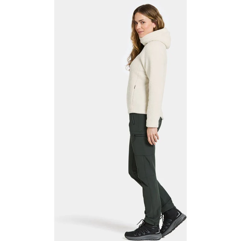 Didriksons Anniken FZ 2 Damen Fleecejacke shell white
