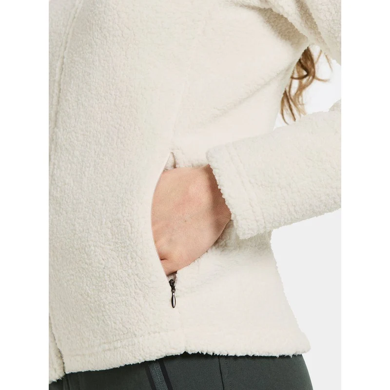 Didriksons Anniken FZ 2 Damen Fleecejacke shell white
