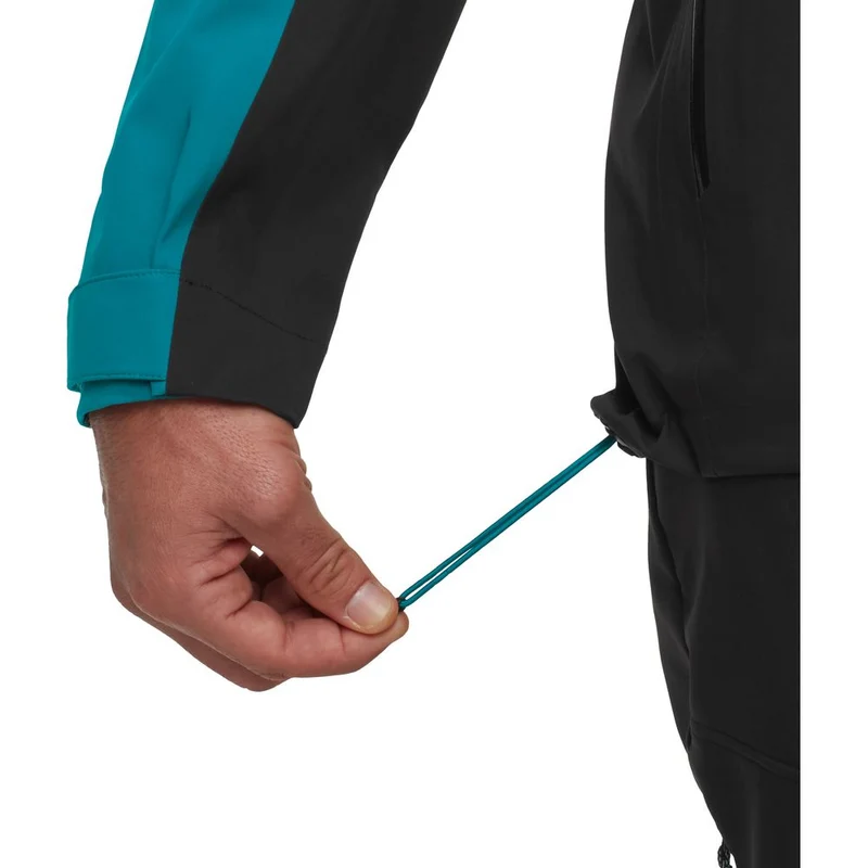 Mammut Linard Guide HS Hooded Jacket Herren Hardshelljacke black deep teal