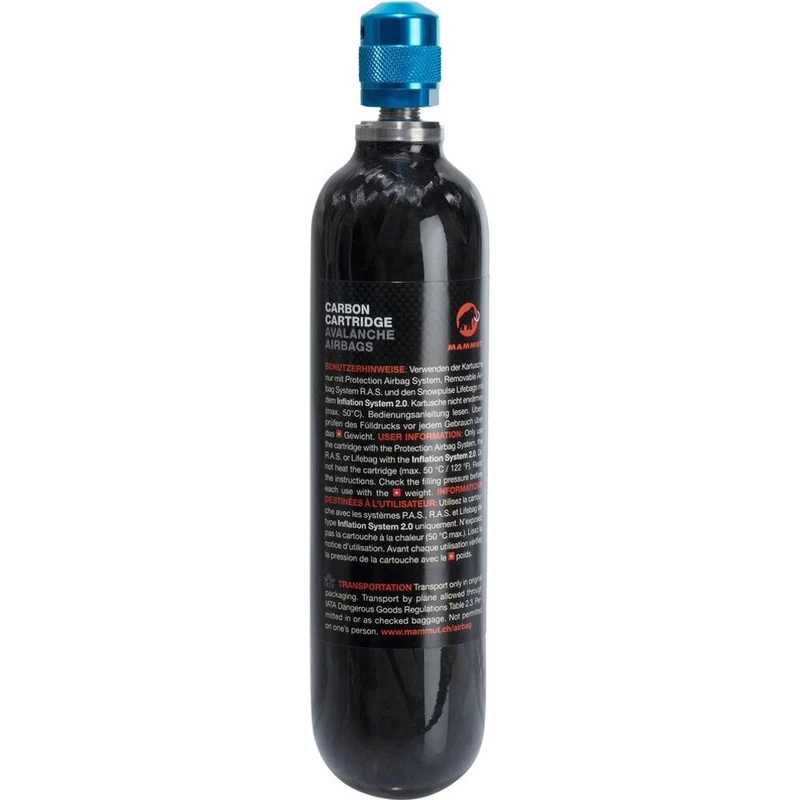 Mammut Carbon Cartridge 300 Bar Kartusche für Lawinenairbag