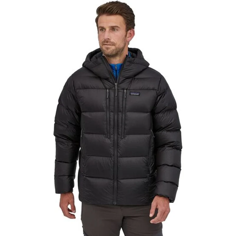 Patagonia M's Fitz Roy Down Hoody Herren Daunenjacke black