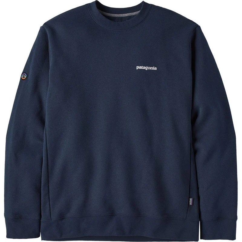 Patagonia Fitz Roy Icon Uprisal Crew Unisex Sweatshirt new navy