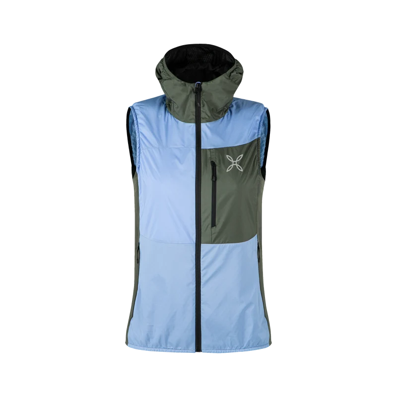TRACCIA OCTA HOODED VEST WOMAN