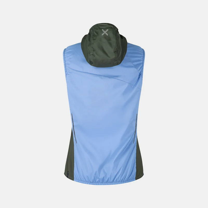 TRACCIA OCTA HOODED VEST WOMAN