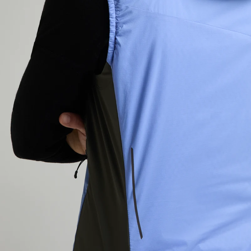 TRACCIA OCTA HOODED VEST WOMAN