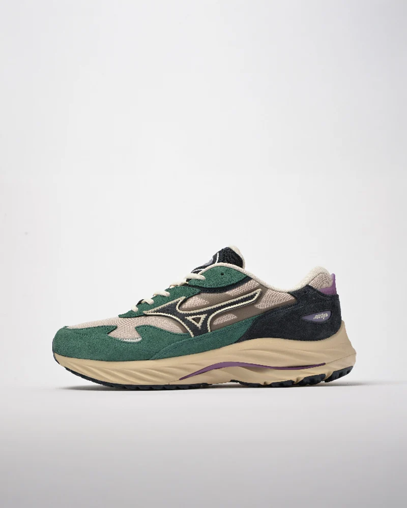 Mizuno Wave Rider Beta SilverCloud / Vulcan / Bistro Green