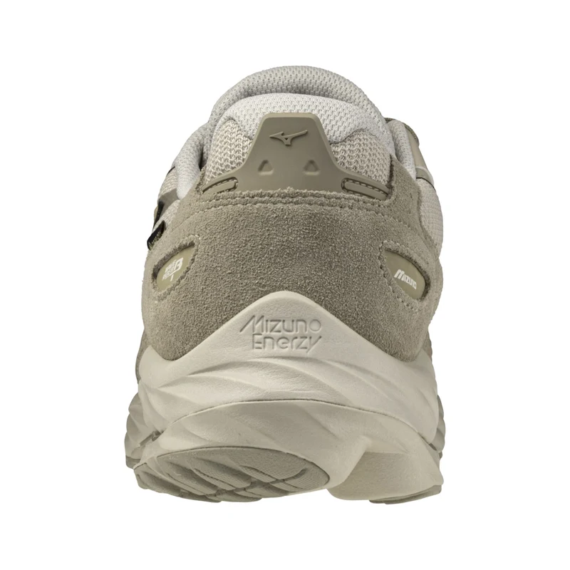 Mizuno Wave Rider Beta Gore-Tex Silver Cloud / Vintage Khaki /GE Gold