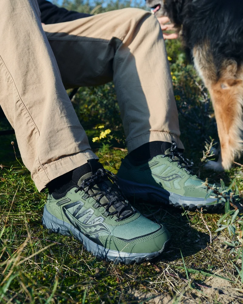 Saucony Grid Peak GORE-TEX Forest / Black