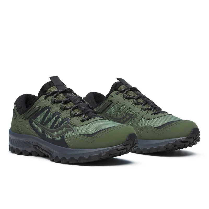 Saucony Grid Peak GORE-TEX Forest / Black