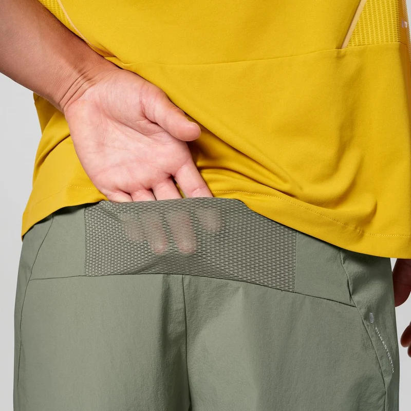 Salewa Pedroc DST Light Short Herren Softshellshort faded-green