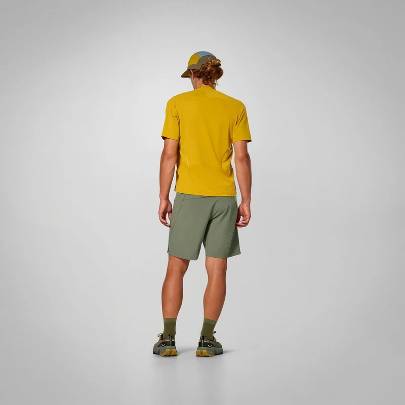 Salewa Pedroc DST Light Short Herren Softshellshort faded-green