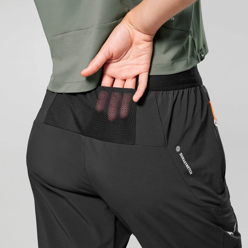 Salewa Pedroc 3 DST 2in1 Damen Softshellhose black-out
