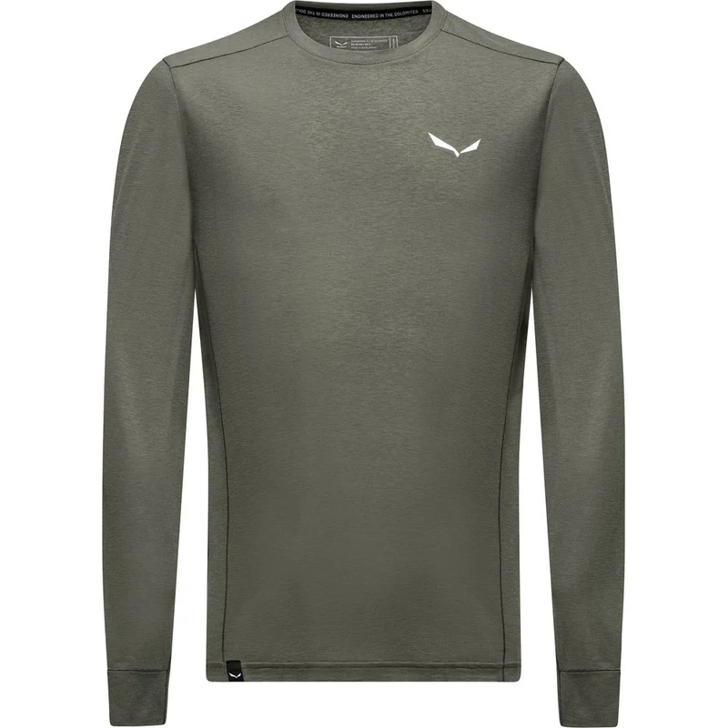 Salewa Puez Dry Tee Herren Longsleeve faded-green