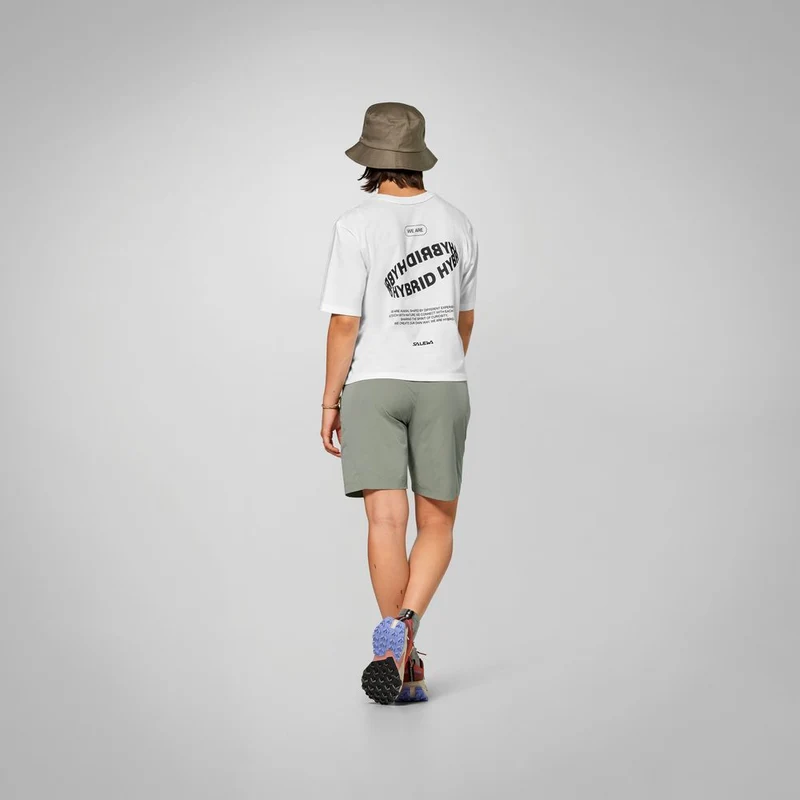 Salewa Puez Talvena DST Damen Trekking-Short faded-green