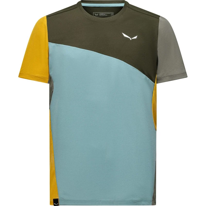 Salewa Puez Sporty Dry Herren T-Shirt dark-olive-multi