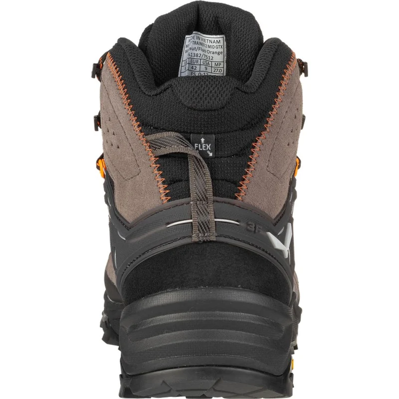 Salewa MS Alp Trainer 2 Mid GTX Herren Wanderschuh wallnut-fluo-orange