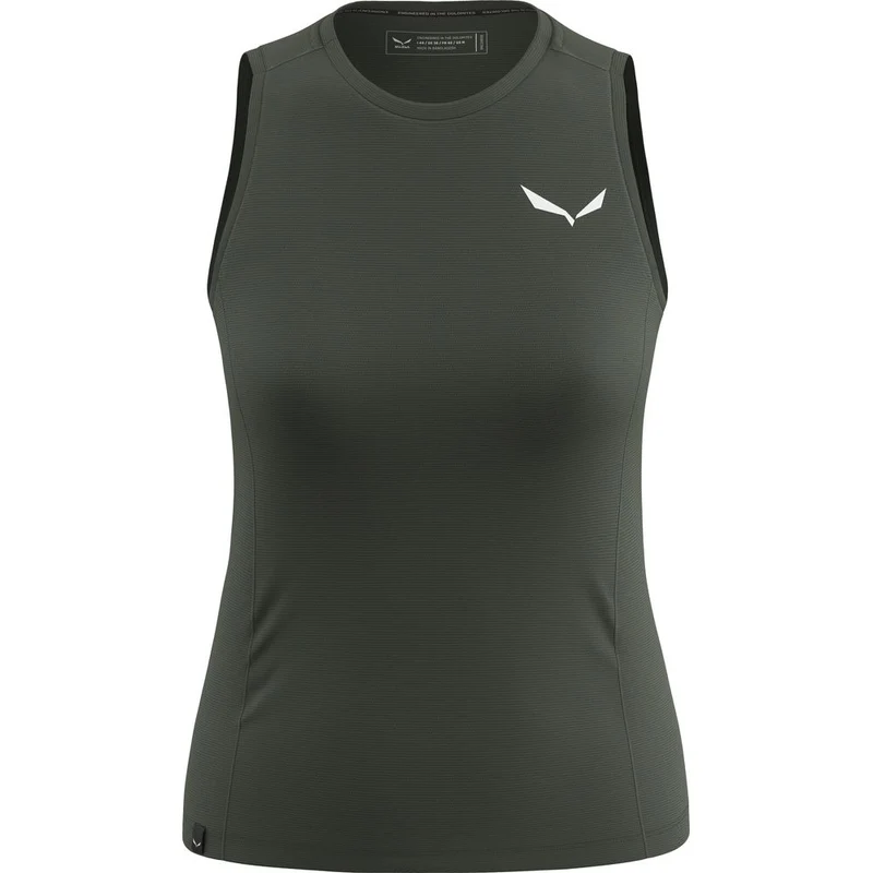 Salewa Puez Dry Damen Tank-Shirt dark-olive