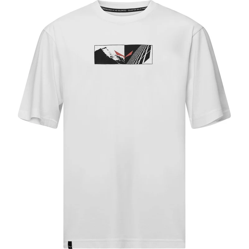 Salewa Eagle Hybrid Loose Herren T-Shirt optical-white