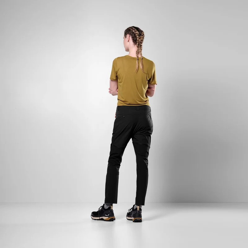 Salewa Puez Talvena DST 2/1 Damen Softshellhose black-out