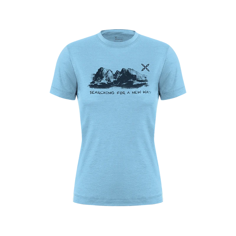 PEAKS MERINO T-SHIRT WOMAN