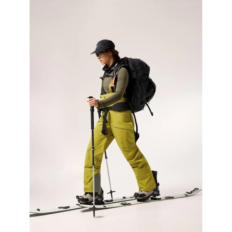 Arcteryx Rush Bib olive moss Damen Hardshellhose