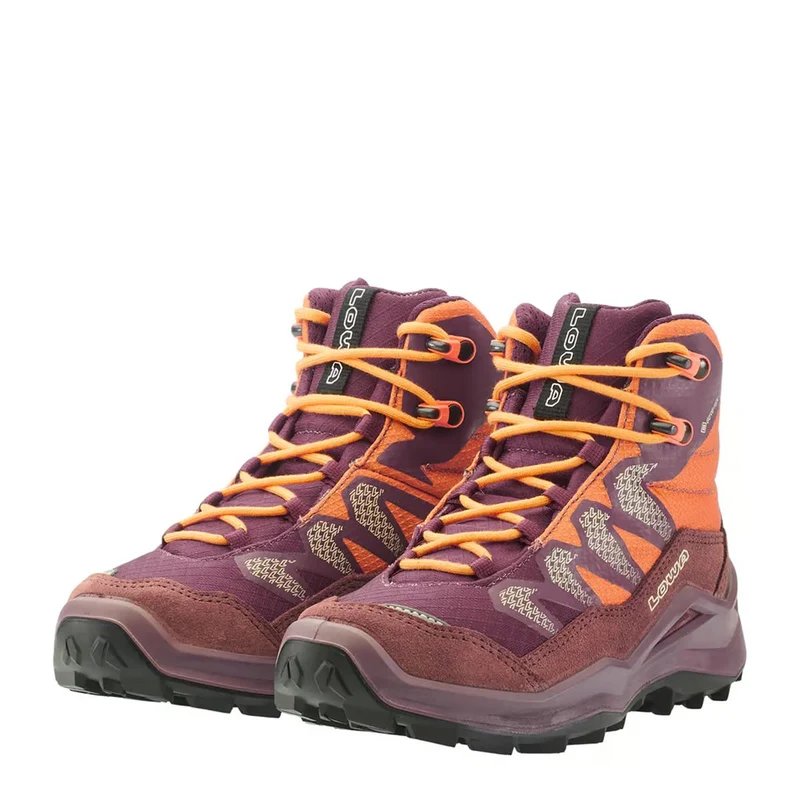 Lowa Kinder Outdoorschuhe Maddox Pro GTX MID Junior Altrosa/ Ton