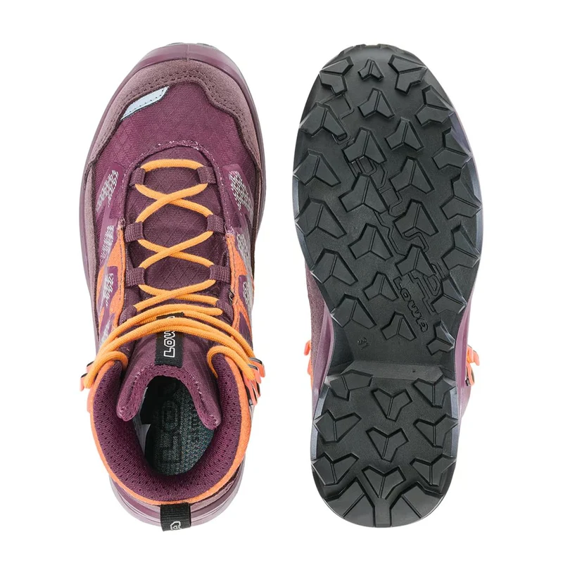 Lowa Kinder Outdoorschuhe Maddox Pro GTX MID Junior Altrosa/ Ton