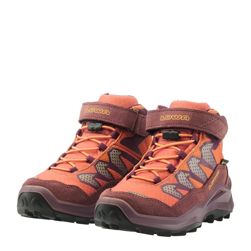 Lowa Kinder Outdoorschuhe Maddox Pro GTX MID VC Junior Altrosa/ Ton
