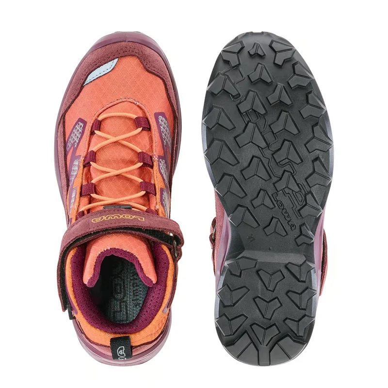 Lowa Kinder Outdoorschuhe Maddox Pro GTX MID VC Junior Altrosa/ Ton