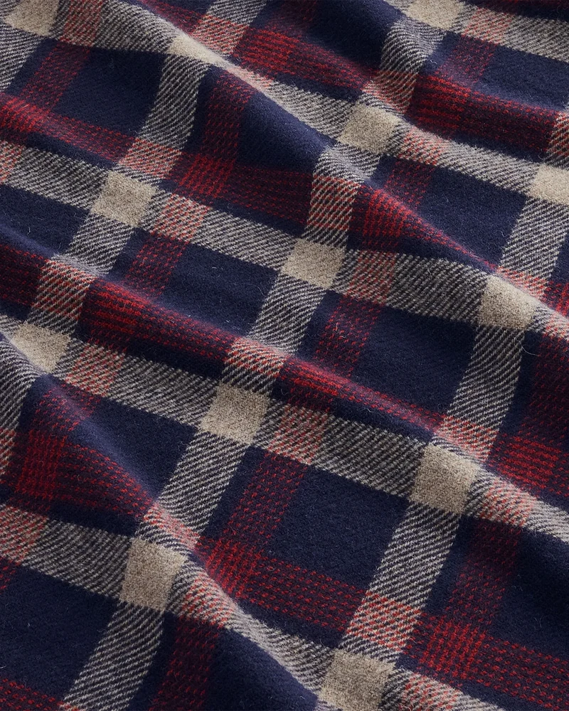 Pendleton Eco-Wise Washable Throw Kelso Plaid Navy