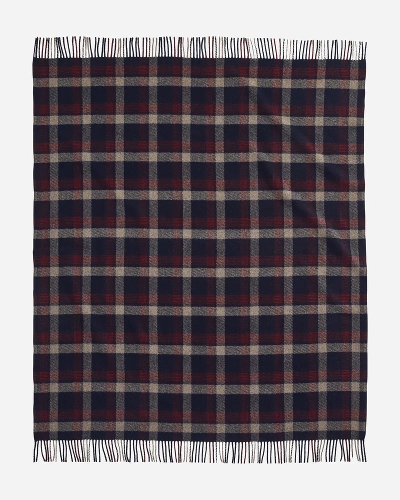 Pendleton Eco-Wise Washable Throw Kelso Plaid Navy