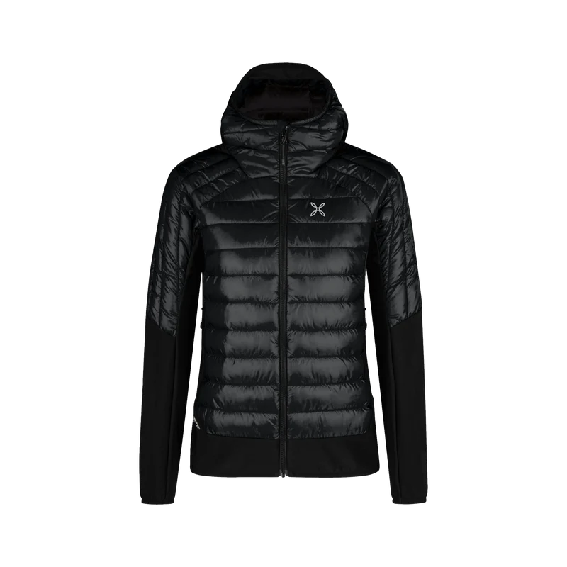 PEAK HYBRID HOODED JACKET WOM.