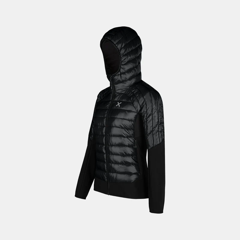 PEAK HYBRID HOODED JACKET WOM.