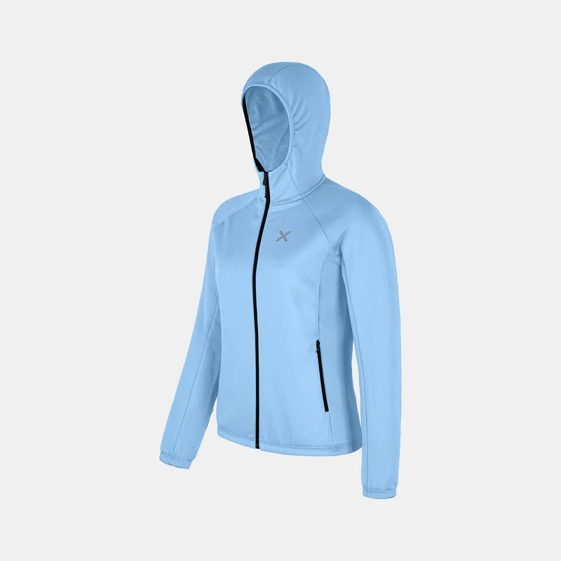 FADIS GRID HOODED MAGLIA WOMAN
