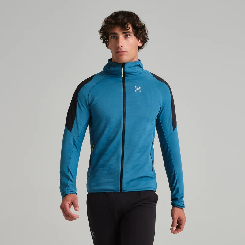 ACTION HOODED MAGLIA