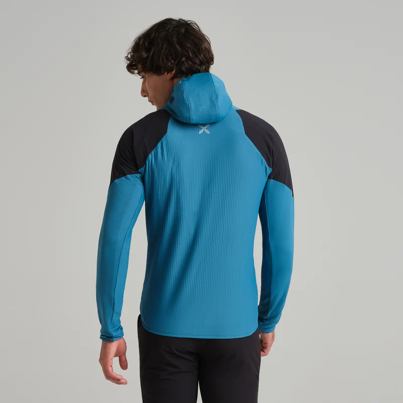 ACTION HOODED MAGLIA