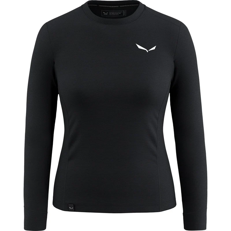 Salewa Puez Dry Tee Damen Longsleeve black-out