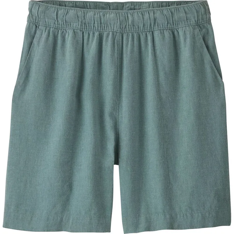 Patagonia W's Garden Island Long Shorts - 6 In Damen Short whole weave: blue sage