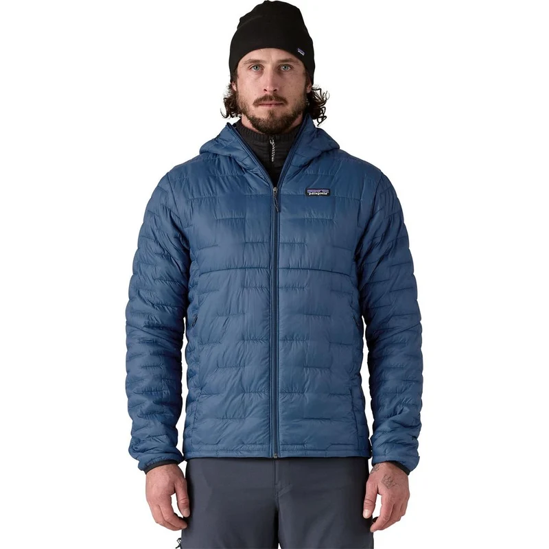 Patagonia M's Micro Puff Hoody Herren Isolationsjacke clement blue