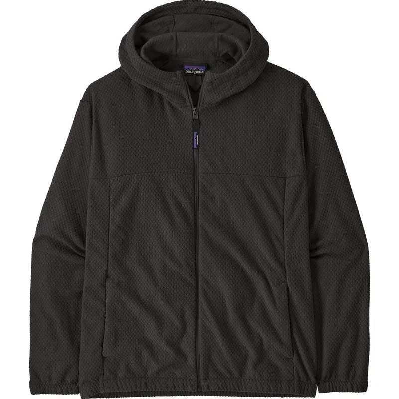 Patagonia Ms Textured Fleece Hoody Herren Fleecejacke black
