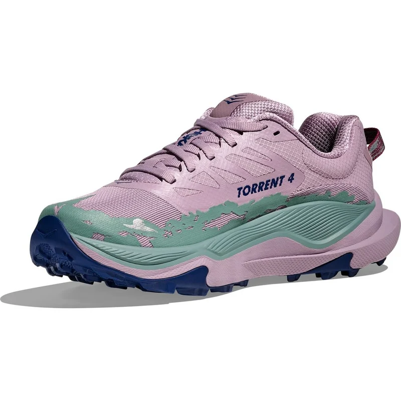 Hoka W Torrent 4 Damen Trailrunningschuh fragrant-lilac-tart-cherry
