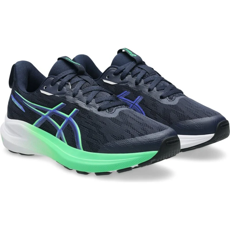 Asics GT-1000 14 GS Kinder Laufschuh midnight vital green