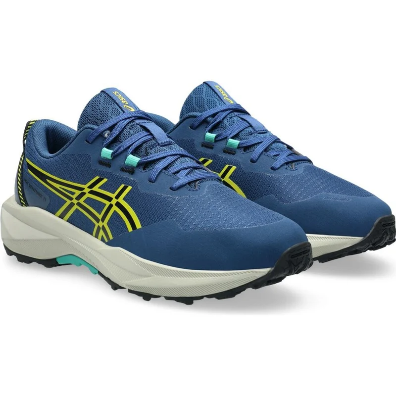 Asics Pre Venture 11 GS Kinder Laufschuh twilight blue cacti