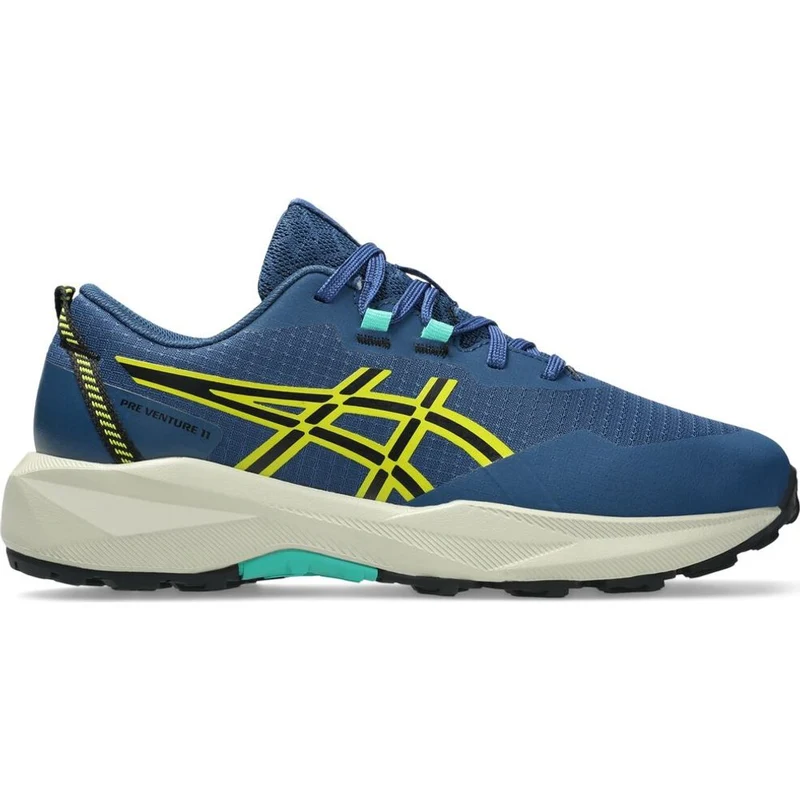Asics Pre Venture 11 GS Kinder Laufschuh twilight blue cacti