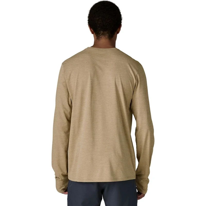 Patagonia M’s Long-Sleeved Capilene Cool Sun Herren Langarmshirt seabird grey light seabird grey x dye