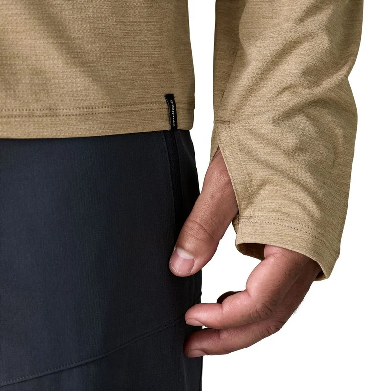Patagonia M’s Long-Sleeved Capilene Cool Sun Herren Langarmshirt seabird grey light seabird grey x dye