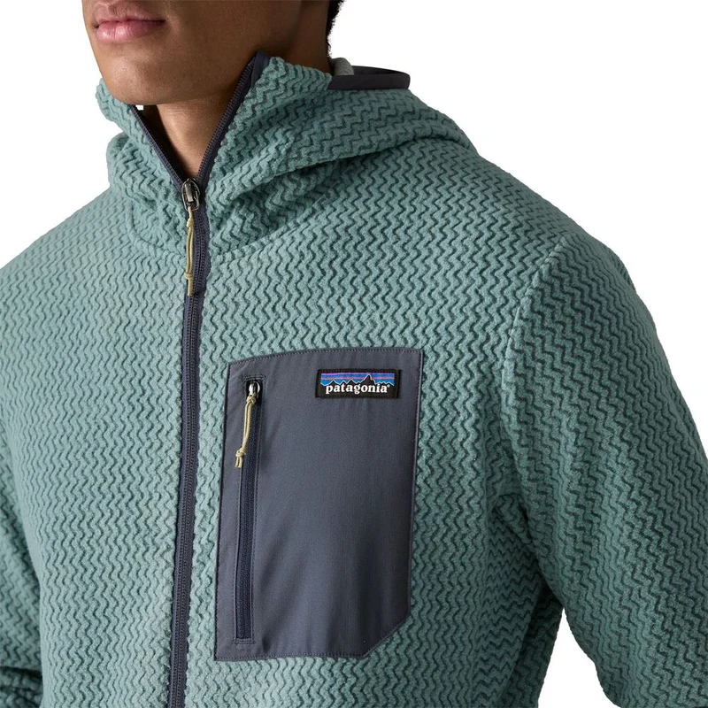 Patagonia M's R1 Air Full-Zip Herren Fleecejacke blue sage