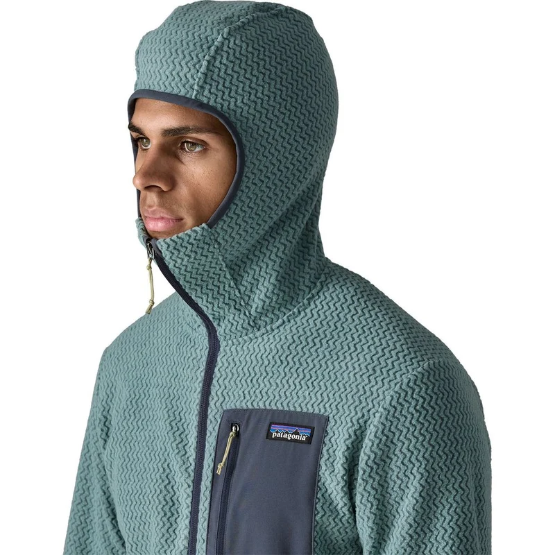 Patagonia M's R1 Air Full-Zip Herren Fleecejacke blue sage