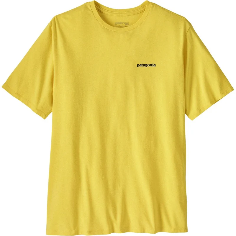 Patagonia M's P-6 Logo Responsibili Herren T-Shirt outline: lemon zest